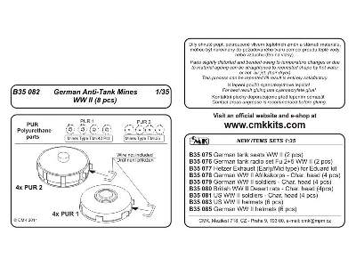 German Anti-Tank Mines WW II (6 pcs) - image 2