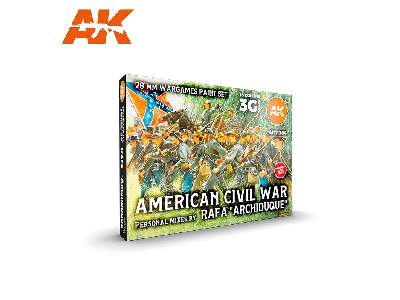 Ak 11764 Rafa "archiduque" - Special 28mm American Civil War Paint Set - image 1