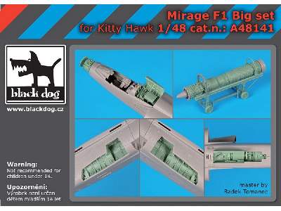 Mirage F1 Big Set For Kitty Hawk - image 1
