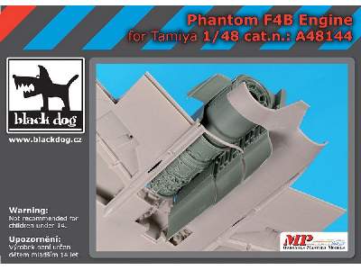 Phantom F4b Engine For Tamiya - image 1