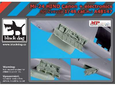 Mi-24 Hind Canon + Electronics For Zvezda - image 1