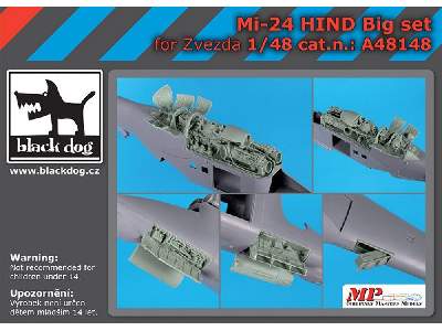 Mi-24 Hind Big Set For Zvezda - image 1