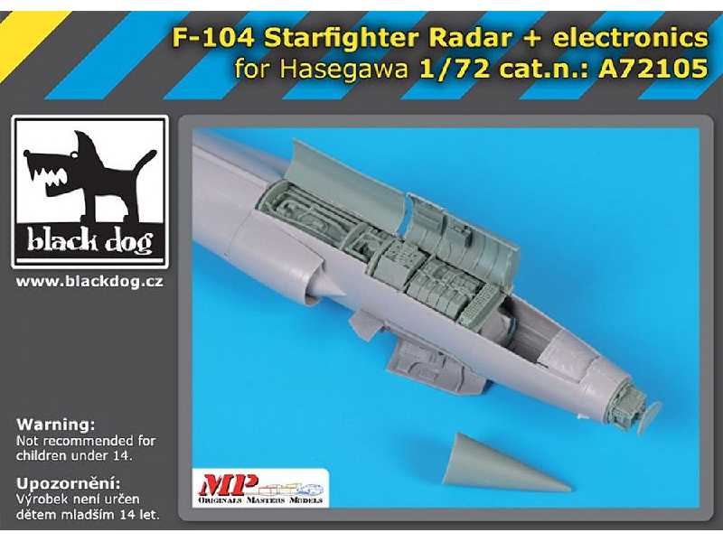 F-104 Starfighter Radar + Electronics For Hasegawa - image 1