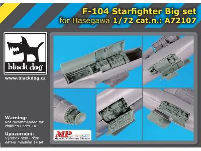 F-104 Starfighter Big Set For Hasegawa - image 1