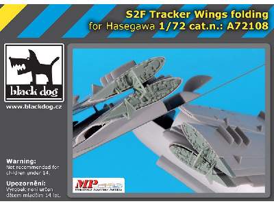 S2f Tracker Wings Folding For Hasegawa - image 1
