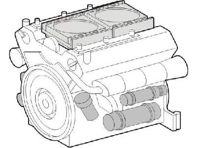 German Engine Maybach for Panther Ausf.A/D - image 1