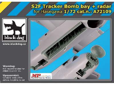 S2f Tracker Bomb Bay + Radar For Hasegawa - image 1