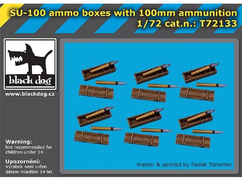 Su-100 Ammo Boxes With 100mm Ammunition - image 1