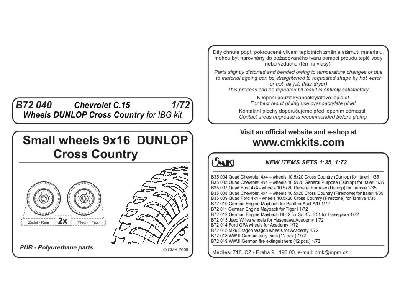 Chevrolet C.15 Dunlop Wheels (IBG) - image 2