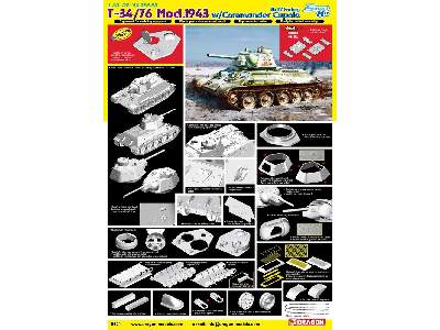 T-34/76 Mod.1943 w/Commander Cupola No. 112 Factory - image 2