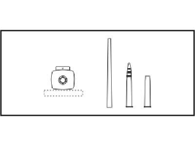 SU-85M gun + mantlet + cartridges - image 3