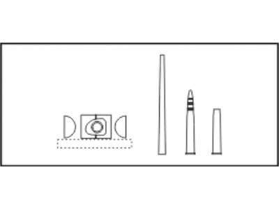 IS-1/IS-85 gun + mantlet + cartridges - image 1