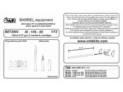 IS-1/IS-85 gun + mantlet + cartridges - image 2