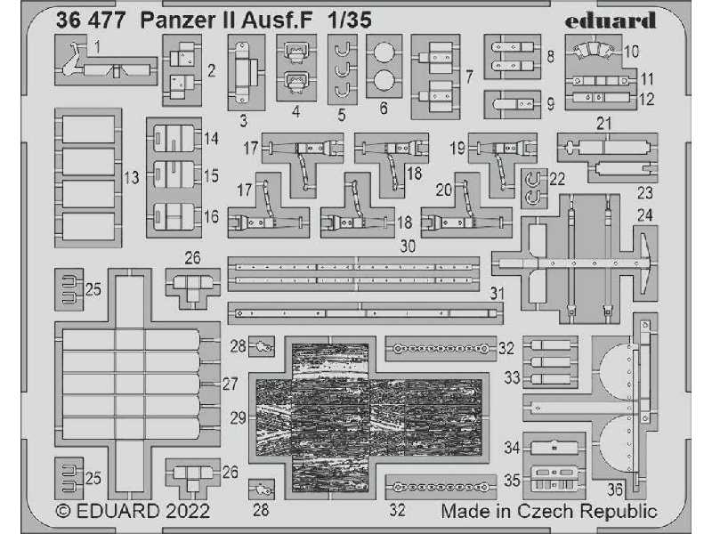 Panzer II Ausf. F 1/35 - ACADEMY - image 1