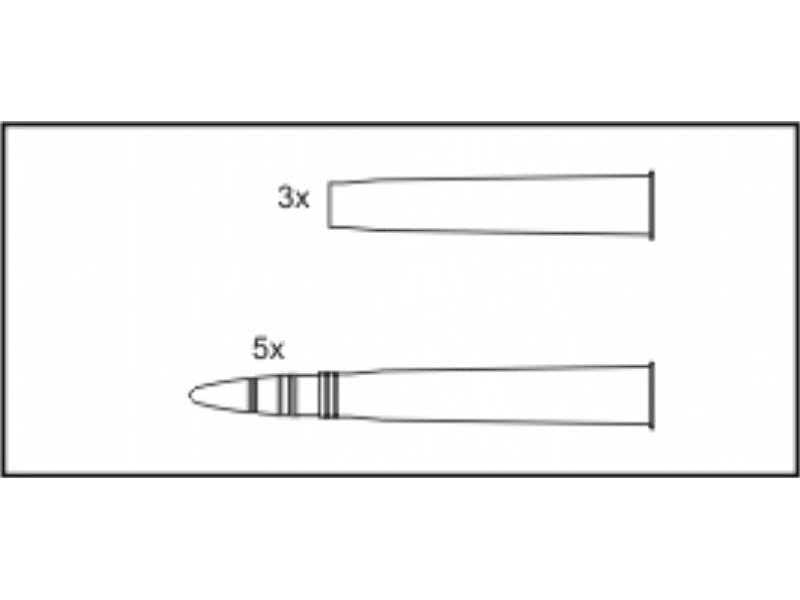 UBR 365 ammo rounds,spent cartridges - image 1