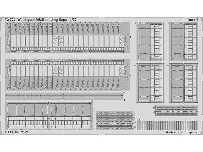 Wellington Mk. II landing flaps 1/72 - AIRFIX - image 1
