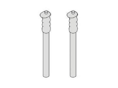 P-51D  Control column (2 pcs) 1/32 for Hasegawa / Dragon kit - image 1