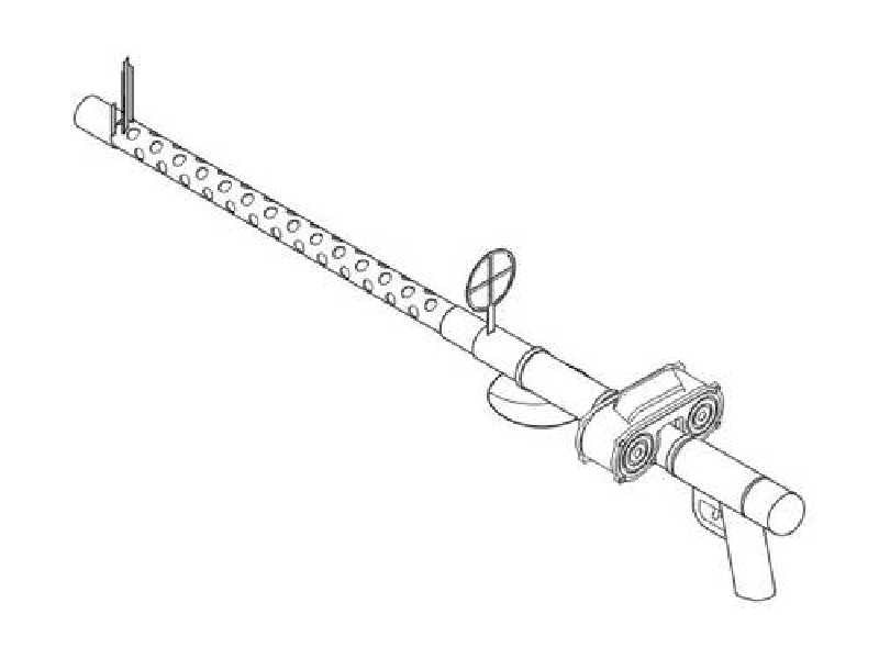 MG-15 with magazines - German WW II aircraft gun (2 pcs) - image 1