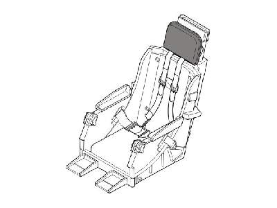 F-86F Sabre  Seat w/ Harness for Hasegawa - image 1