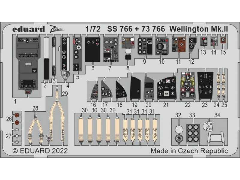 Wellington Mk. II 1/72 - AIRFIX - image 1