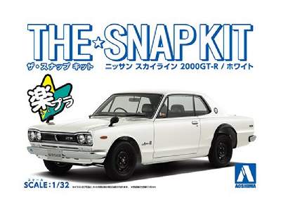 Nissan Skyline 2000 Gt-r (White) - Snap Kit - image 1