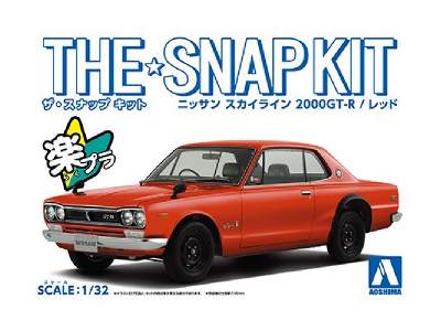 Nissan Skyline 2000 Gt-r (Red) - Snap Kit - image 1
