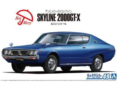 Nissan Kgc110 Skyline Ht2000 Gt-x '74 - image 1