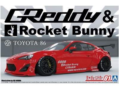 Zn6 Toyota 86 '12 Greddy&rocket Bunny Enkei Ver. (Toyota) - image 1