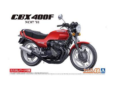 Honda Nc07 Cbx400f Monza Red - image 1