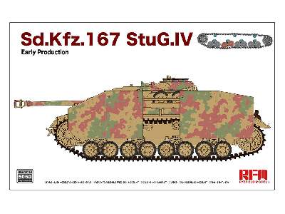 Sd.Kfz.167 StuG.IV Early Production w/workable track links, without interior - image 1