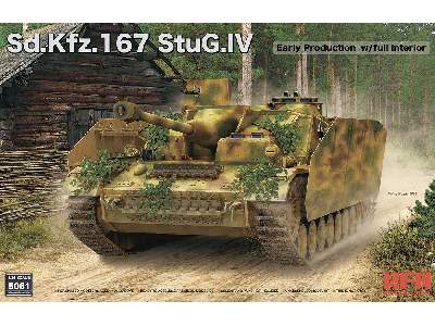 Sd.Kfz.167 StuG.IV Early Production w/full interior & workable track links - image 1