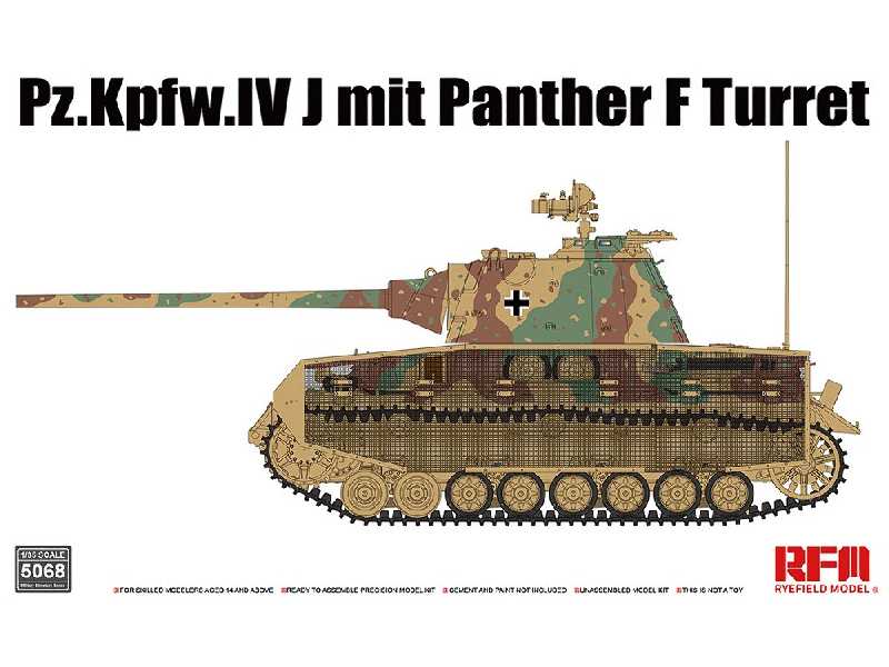 Pz.Kpfw.IV J mit Panther F Turret - image 1