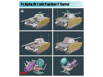 Pz.Kpfw.IV J mit Panther F Turret - image 3