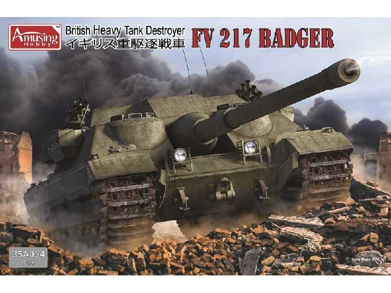FV 217 Badger British Heavy Tank Destroyer - image 1