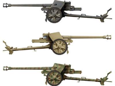 German 7,5cm Pak40 with 4 Figures - image 2