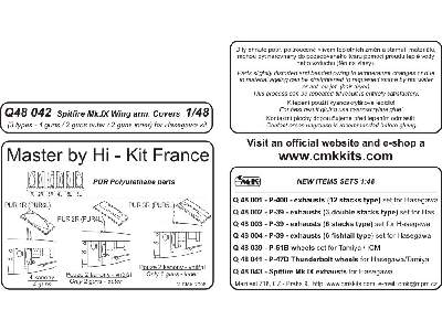 Spitfire Mk.IX Wing armament (3 types) - image 2