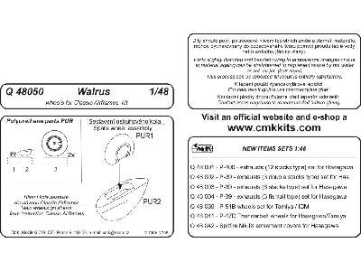 Walrus Mk.I Wheels for Classic Airframes - image 2