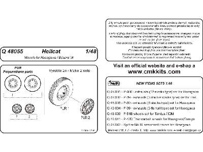 Hellcat - Wheels for Hasegawa - image 2