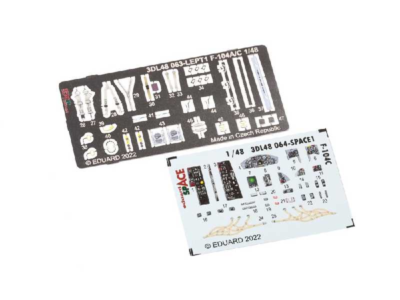 F-104C SPACE 1/48 - KINETIC MODEL - image 1