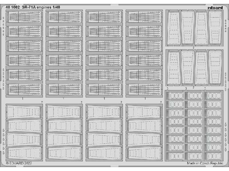 SR-71A engines 1/48 - REVELL - image 1