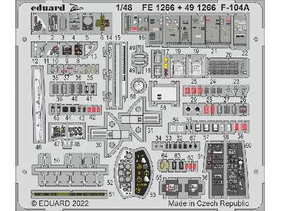 F-104A 1/48 - KINETIC MODEL - image 1