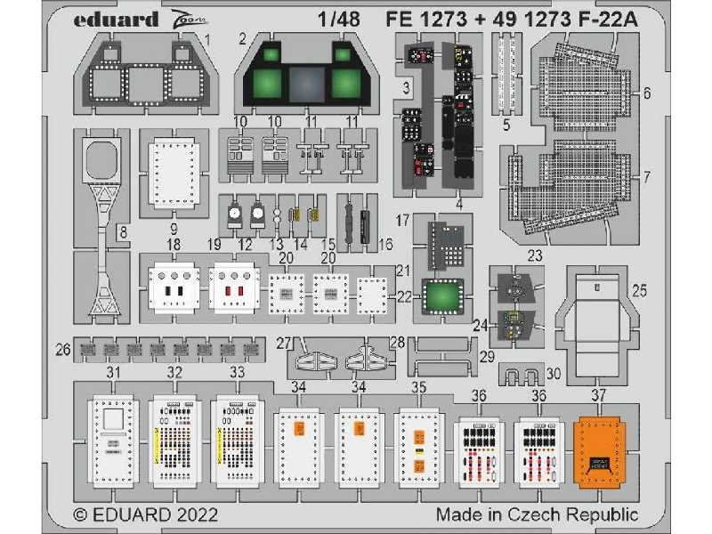 F-22A 1/48 - I LOVE KITS - image 1