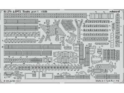 Tirpitz part 1 1/350 - TRUMPETER - image 1