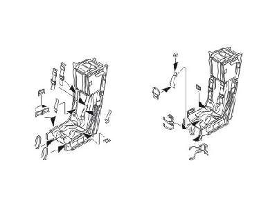 Hawk T.Mk.I - Ejection seats for Airfix / Italeri kit - image 1