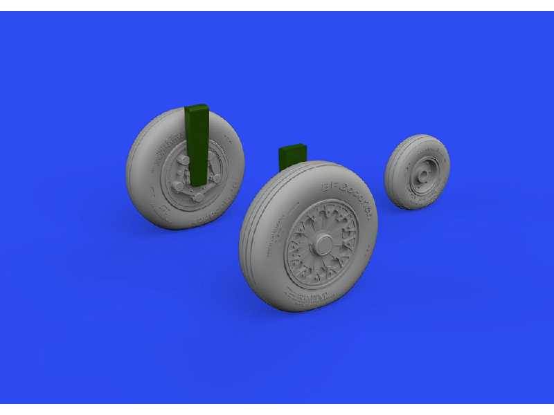 F-15A/ B wheels 1/48 - GREAT WALL HOBBY - image 1