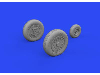 F-15A/ B wheels 1/48 - GREAT WALL HOBBY - image 2