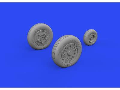 F-15A/ B wheels 1/48 - GREAT WALL HOBBY - image 5