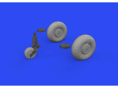 Mosquito wheels 1/48 - TAMIYA - image 3