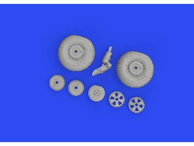 Mosquito wheels 1/48 - TAMIYA - image 8