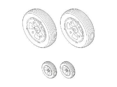Canberra Bomber version  Wheels 1/48 for Airfix / Cl. Airframes  - image 1